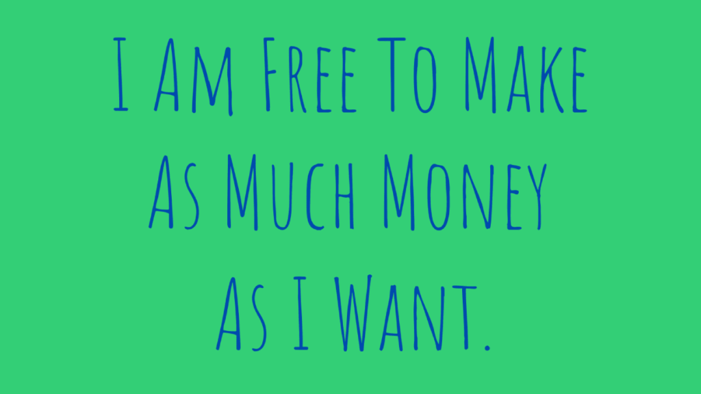 money affirmations - free to make