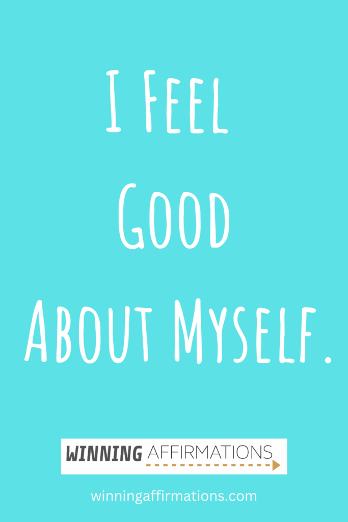 Weight loss affirmations - feel good