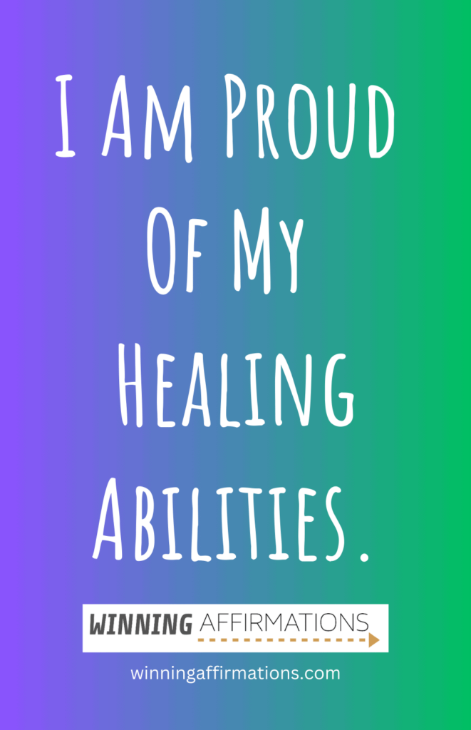Doctor affirmations - healing abilities